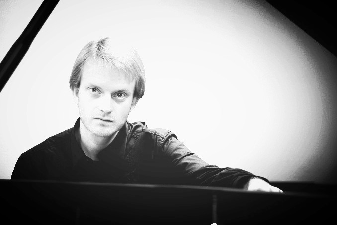 Portrait of Pavel Yeletskiy at the piano